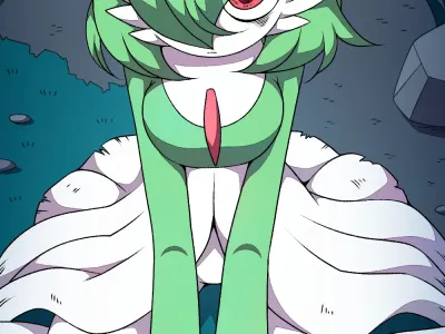 Ralts, who had been separated, returned as a Gardevoir 1