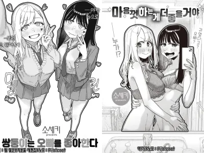 Futago wa Onii-chan ga Osuki & Omoikiri Shita Hou ga Ii wa | 쌍둥이는 오빠를 좋아한다 & 마음껏 하는게 좋을거야 (decensored)